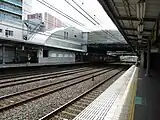 京阪門真市駅ホーム