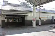 北出口・改札(2020年12月)