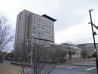 事務所が3階に入居するけいはんなプラザラボ棟