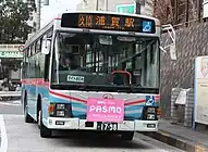 いすゞエルガ(F1567/浦賀駅/除籍済：PJ-LV234L1)
