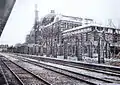 レンガ駅舎の建設（1924年）