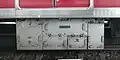 三菱電機製のスクロール式空気圧縮機（MBU1600-Y形）