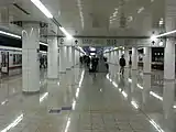 第2旅客ターミナル口開設前のホーム