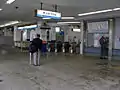 旧改札口