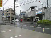 駅北側(2008年5月)