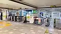 改札口（2022年8月）