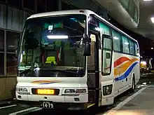 高速カラー三菱ふそう・エアロクィーンKK5643（当時）
