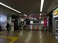 改札口(2016年10月)