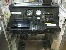 運転台(クハ6717)