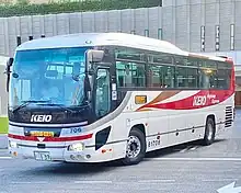 バスタ新宿を出発する安曇野・白馬線(京王バス)