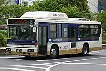 B-I 大型車（CNG仕様）京王電鉄バスニッサンディーゼルKL-UA452KAN改