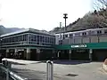 旧駅舎（2007年2月6日撮影）