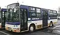 中型路線車日産ディーゼル・RM、富士8E車体（D49856）