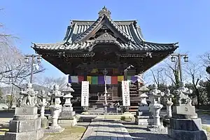慶龍寺（つくば市）の本堂