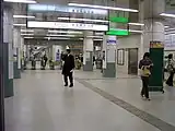 南改札口(2007年2月)