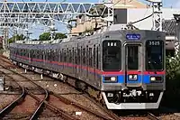 3500形（更新車）（京成高砂駅）