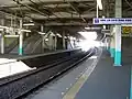 駅ホーム(2007年2月)