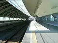 駅ホーム（2008年10月）