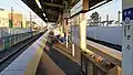 駅ホーム(2017年10月)