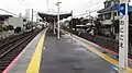 駅ホーム(2019年7月)
