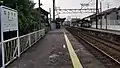 駅ホーム(2017年8月)