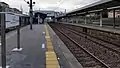 3・4番線ホーム（2017年8月）