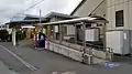 リニューアル前の駅舎（2017年8月）