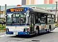 2021年6月より期間限定で運行したコロナワクチン接種会場行きシャトルバス