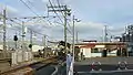 駅ホーム・構内踏切・駅舎（2006年6月）