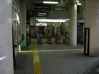 改札口（2008年2月）