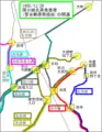 市川市大野町付近のバス路線の変遷（その5）
