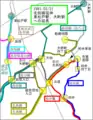 市川市大野町付近のバス路線の変遷（その8）