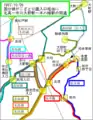 市川市大野町付近のバス路線の変遷（その9）