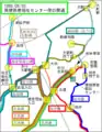 市川市大野町付近のバス路線の変遷（その10）