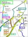 市川市大野町付近のバス路線の変遷（その11）