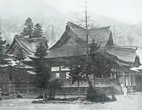 昭和初期の七面山敬慎院