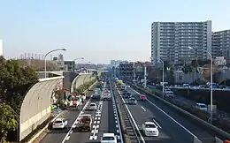 京葉道路(穴川IC周辺)