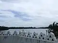 河口付近でのケラニ川