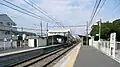 駅ホーム(2011年10月)