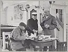 リンドグレンが設計したケンペレ教会の建築現場。1896年。