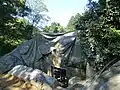 2014年当時の石槨開口部