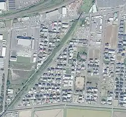 剣崎の航空写真（2022年9月29日）
