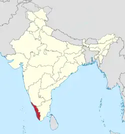 インド国内の位置