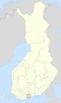 ケラヴァの位置の位置図