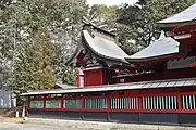 本殿(行方市指定有形文化財)