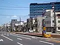 木田四ツ辻駅時代の下りホーム（2013年5月）