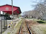 ホームと上屋