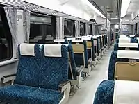 キハ111形0番台(キハ111-1) 車内(2009年8月28日 / 上有住 - 陸中大橋間)