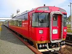 お座敷車となった6000番台(2009年10月 女満別駅)