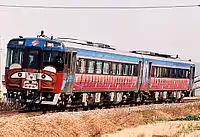キハ185系気動車「あい」（1997年 牛島駅付近）